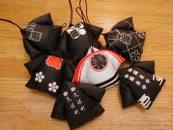 半纏(法被)型ストラップ